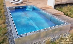 Открытый бассейн с подогревом – способы нагрева воды