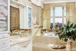 Классический стиль ванной комнаты. Часть 1 – особенности стиля, выбор отделочных материалов