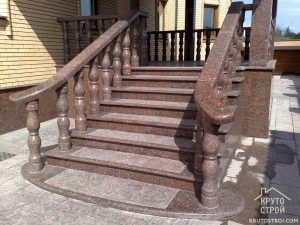 Гранитные ступени для лестниц: разновидности, оттенки