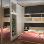 Шкафы в маленькую спальню: дизайн встроенных и угловых, шкафов-купе и распашных